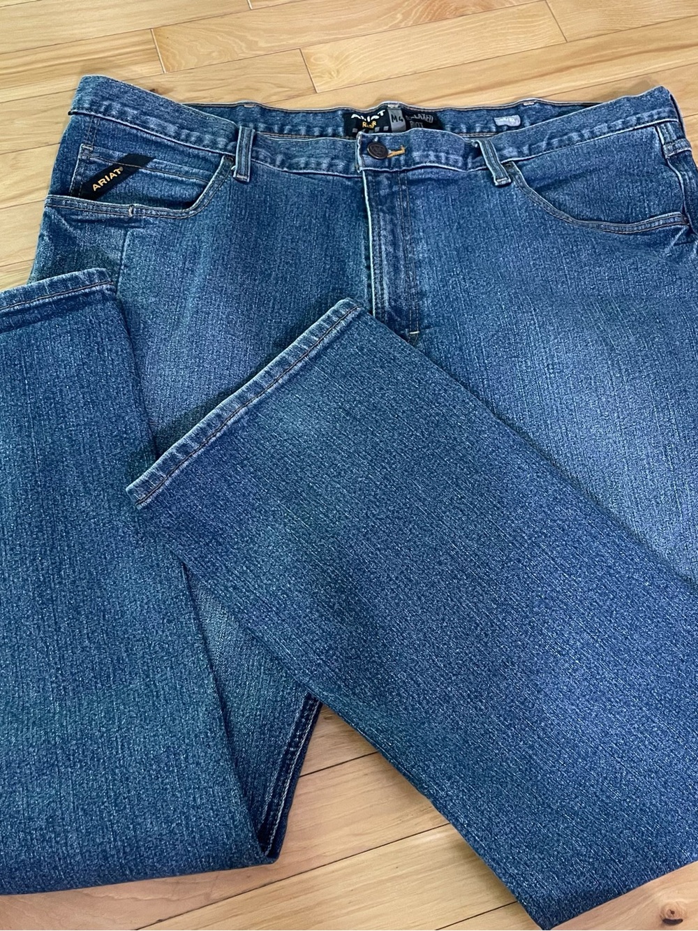 Ariat Rebar Men's Relaxed Boot Cut M4 Jeans Size 42/32
